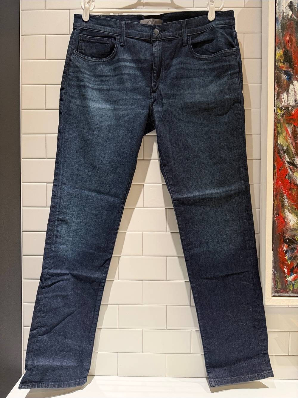 NWT 36x32 Joe's Jeans The Slim Fit Norton Dark Indigo Wash